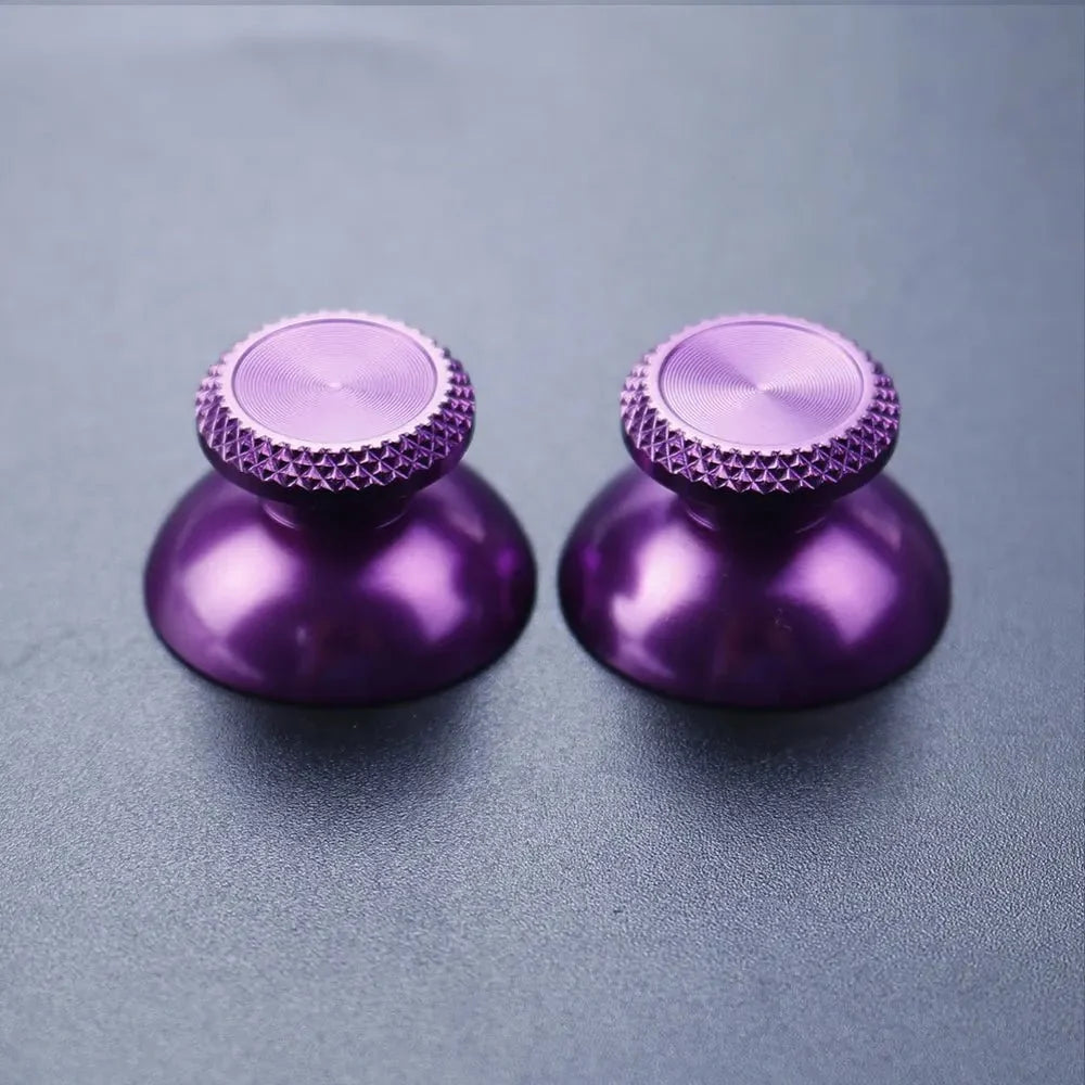 Aluminum Metal Joystick Thumbstick Caps | Premium Replacement Grip Covers for PS5 Controllers