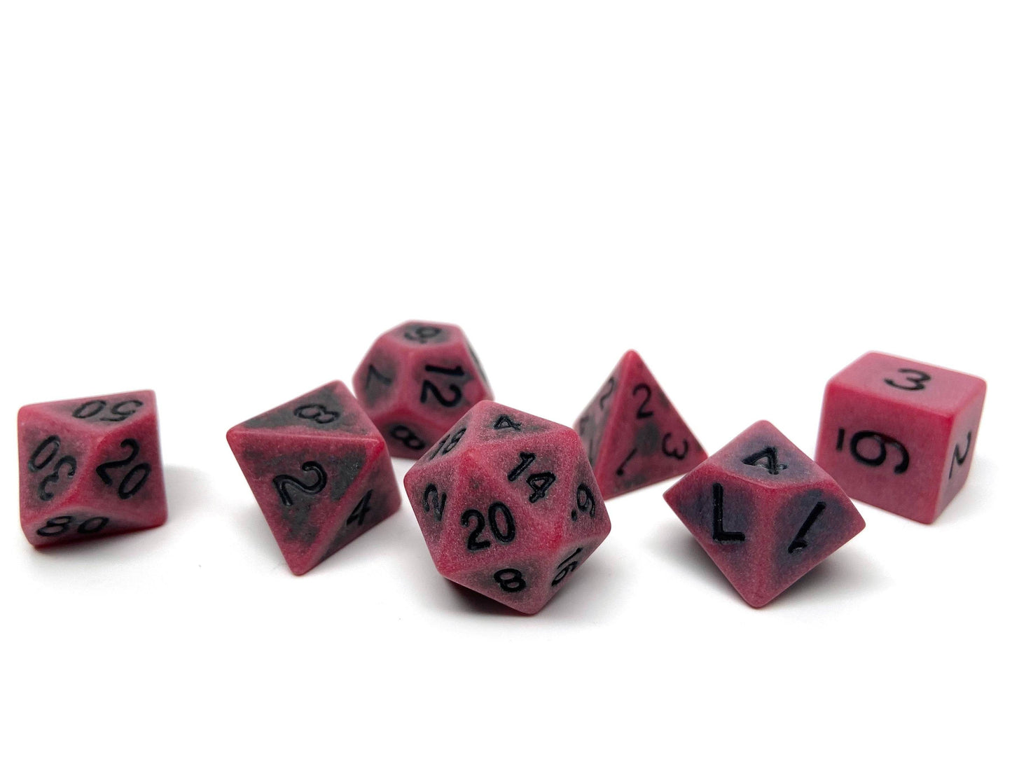Ancient Brimstone Dice Collection - 7 Piece Set - 