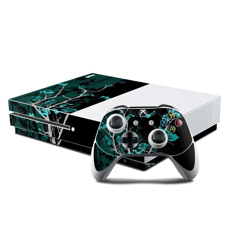 Aqua Tranquility - Microsoft Xbox One S Console and Controller Kit Skin