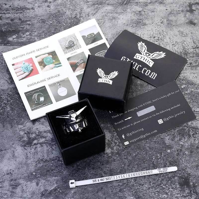 Armor Helmet Stainless Steel Ring - Stainless Steel / 7