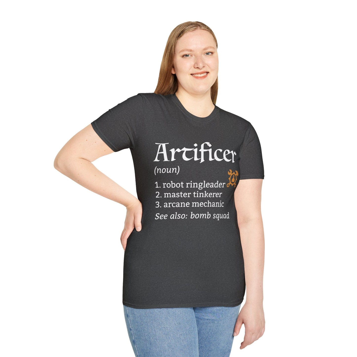 Artificer Class Definition T-Shirt – Funny DnD Definition Tee