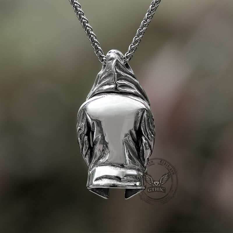 Assassin Windbreaker Stainless Steel Pendant - Stainless Steel / Pendant Only