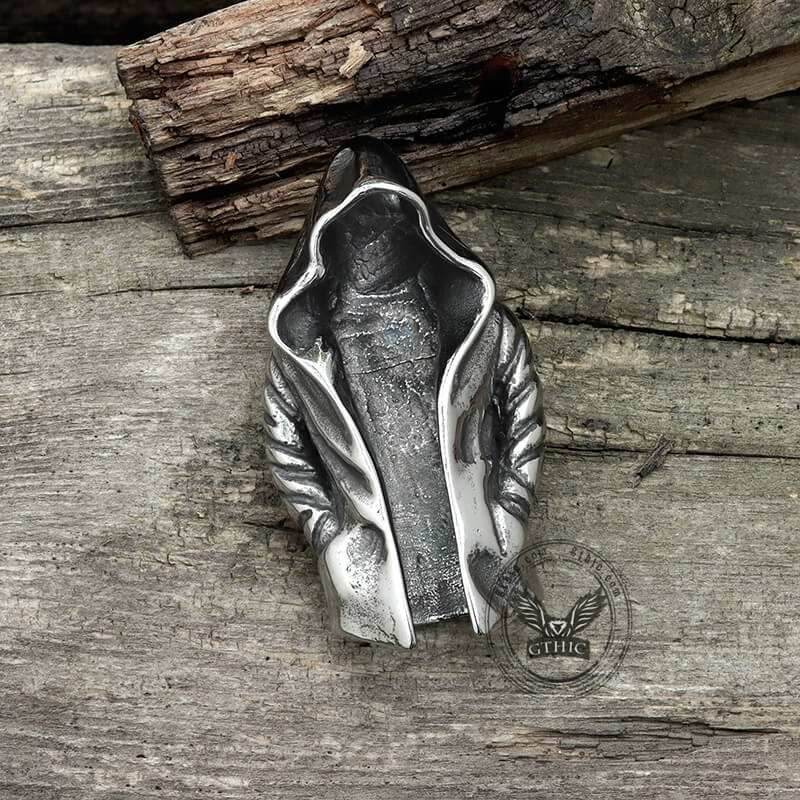 Assassin Windbreaker Stainless Steel Pendant - Stainless Steel / Pendant Only