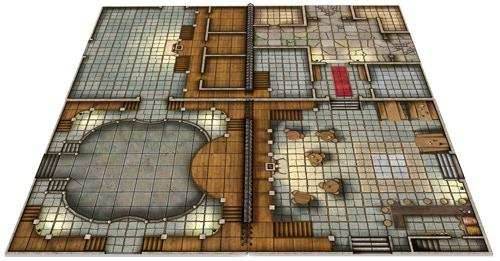 Books of Battle Mats: Towns & Taverns - 