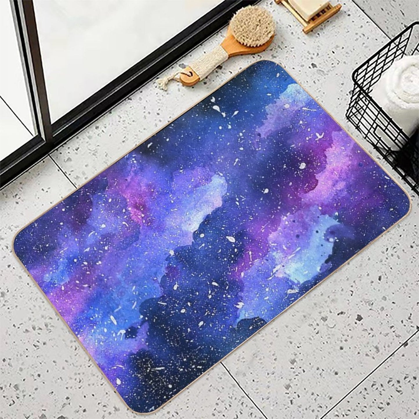 Galaxy  Dirt-Trapping Bath Mat