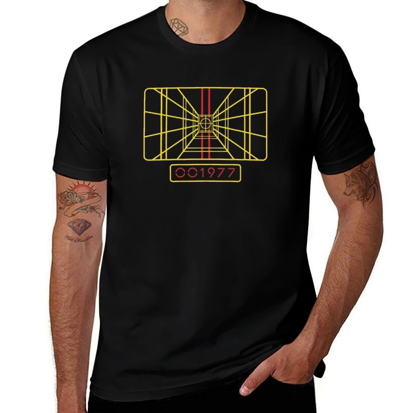 Stay On Target 1977  Polyester Blend T-Shirt