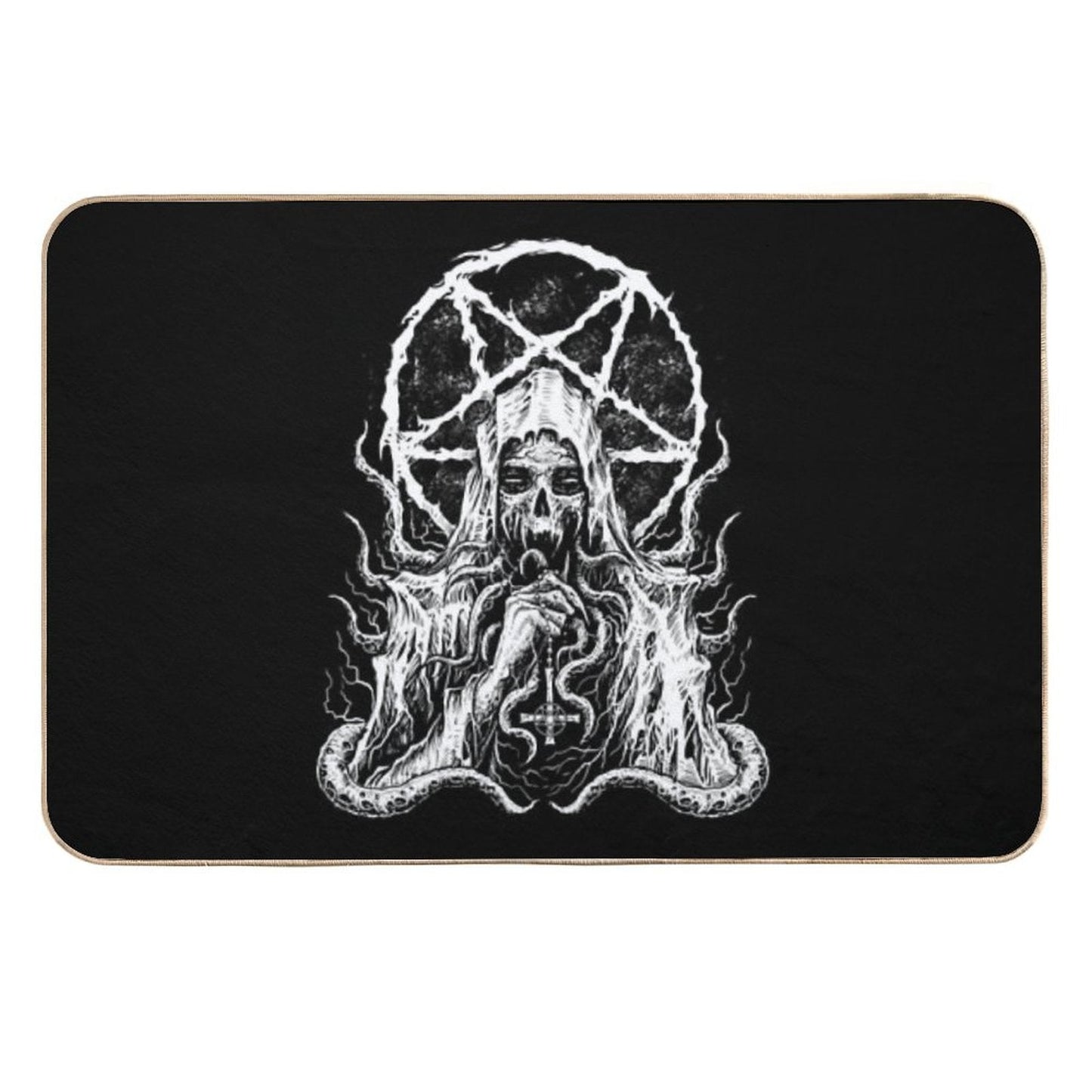 Dark Occultist  Dirt-Trapping Bath Mat
