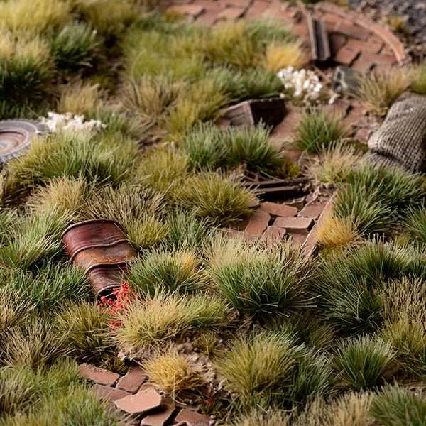 Gamers Grass Tufts: Strong Green 6mm - Small - 
