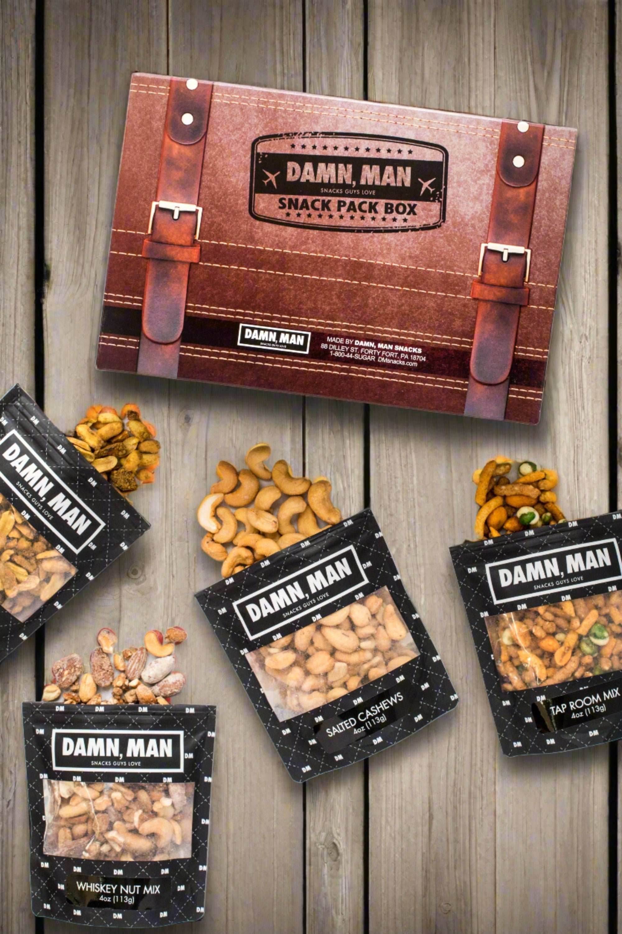 Build Your Own 4-Pack Box of Mixed Nuts – Customize Your Snack Selection - 