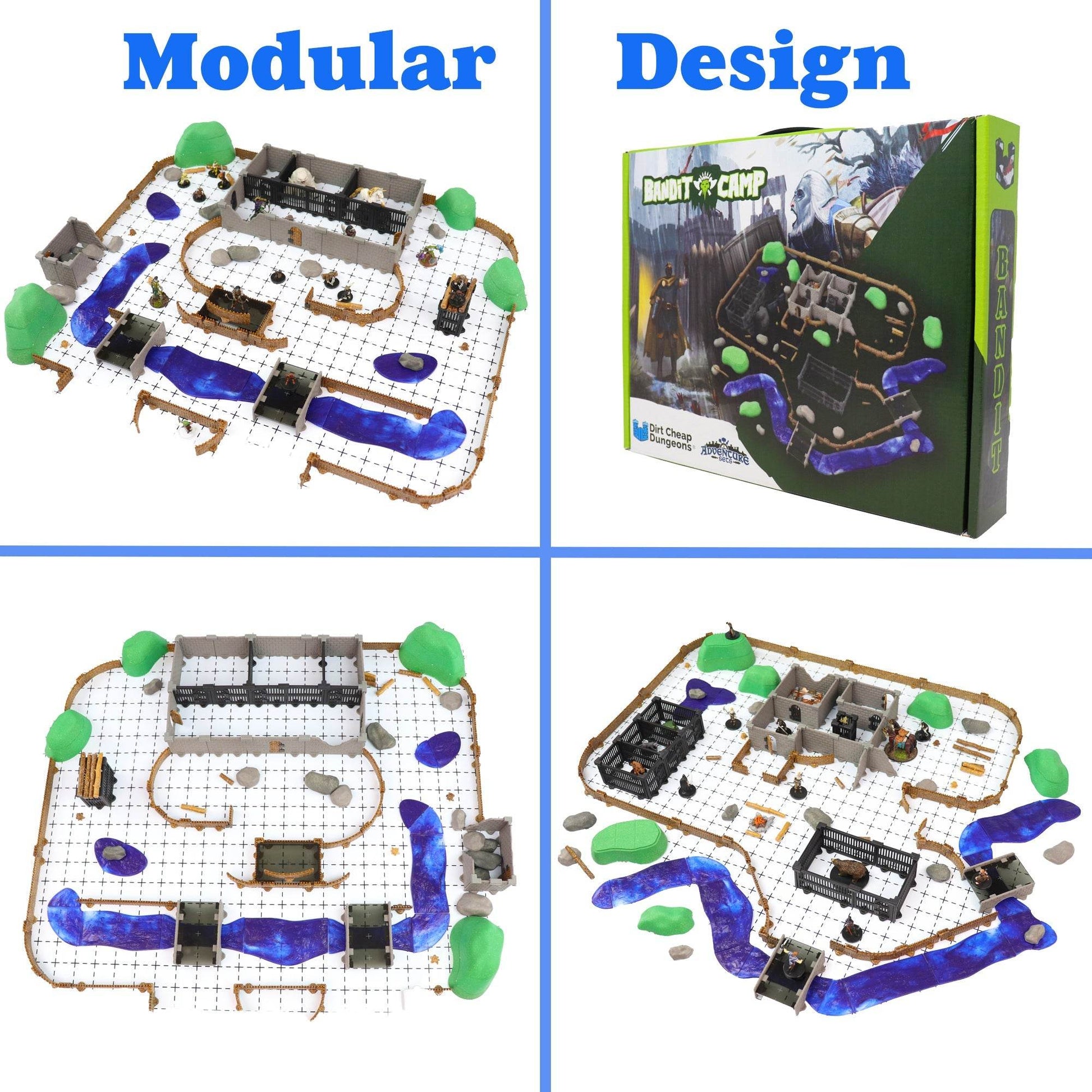 Bandit Camp Adventure Terrain Set - 