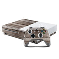 Barn Wood - Microsoft Xbox One S Console and Controller Kit Skin