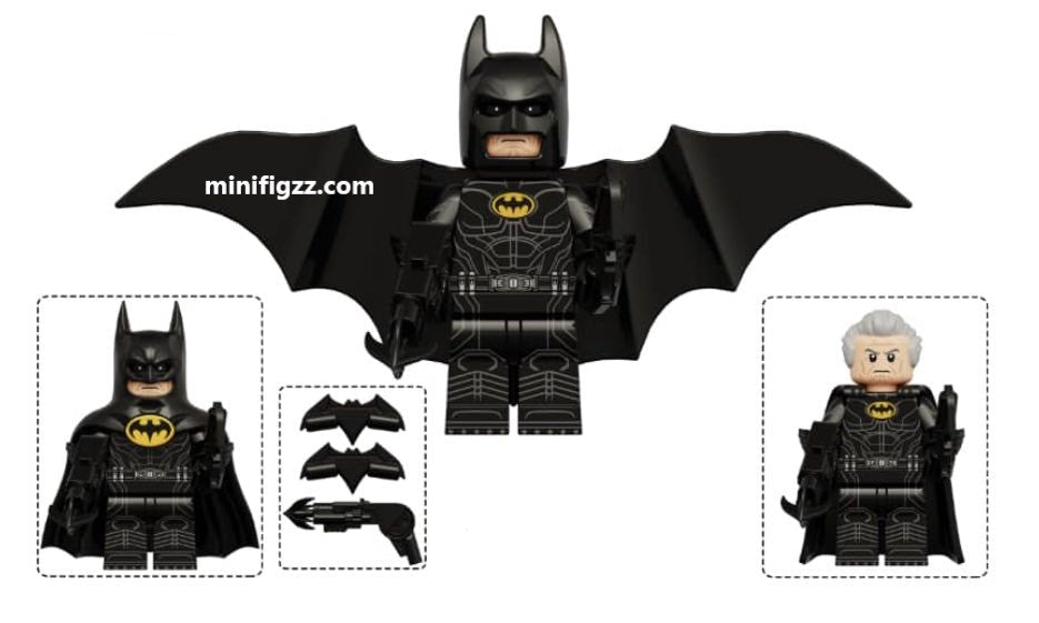 Dark City Vigilante Custom Minifig