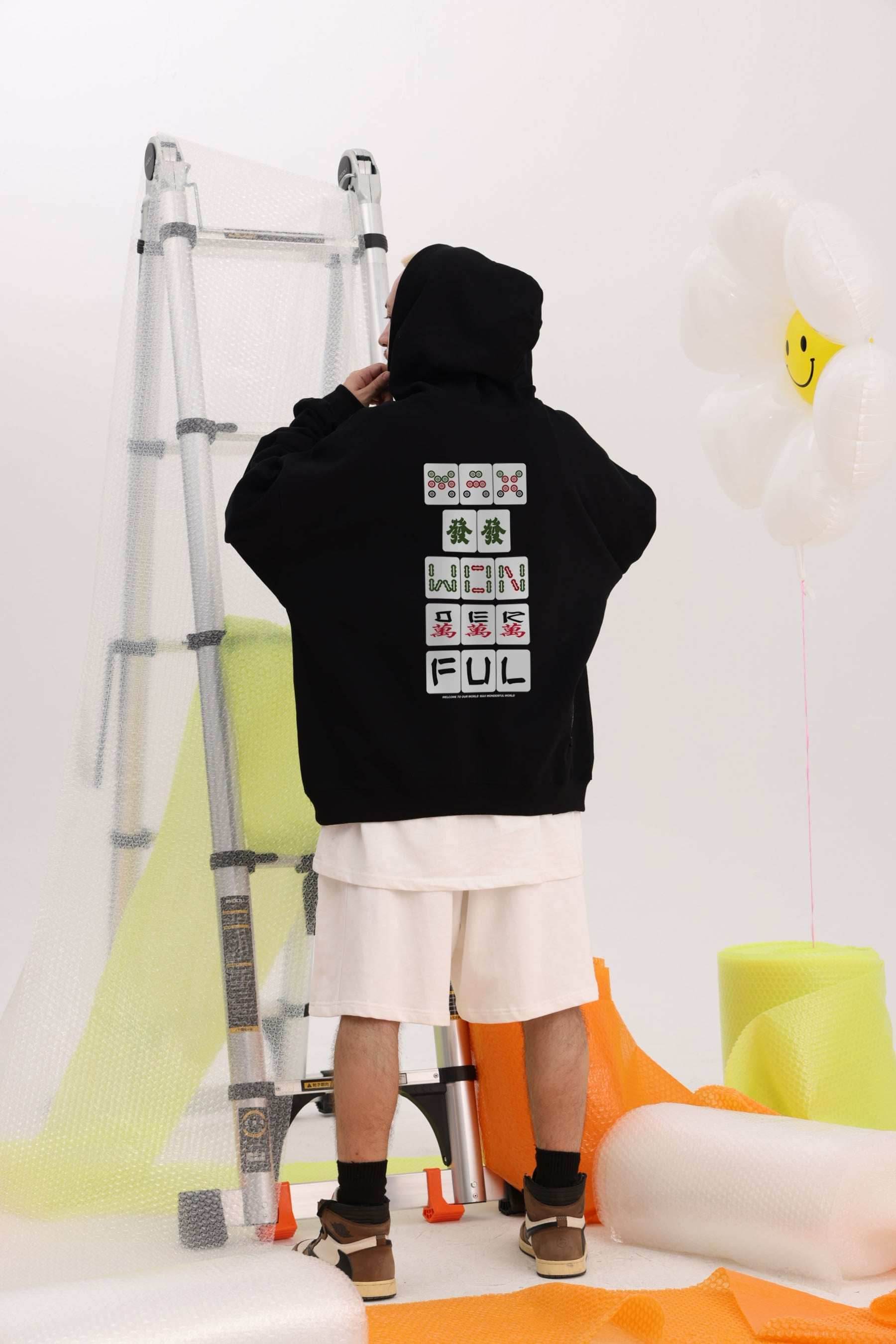 Majhong Hoodie - Black / S