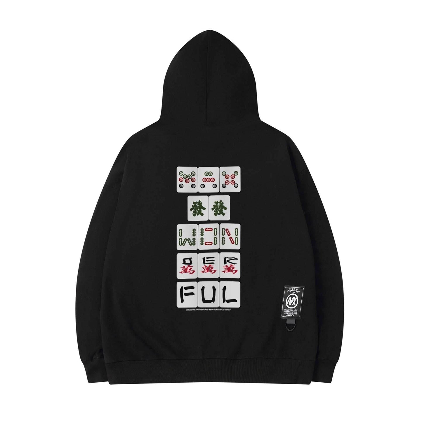 Majhong Hoodie - Black / S