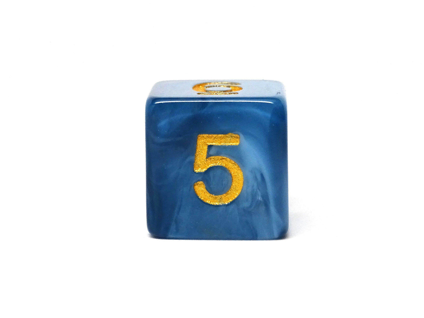 Blue Ivory Dice Collection - 7 Piece Set - 