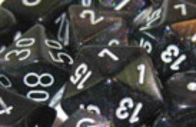 Borealis 2 Polyhedral Smoke/Silver 7-Die Set - 