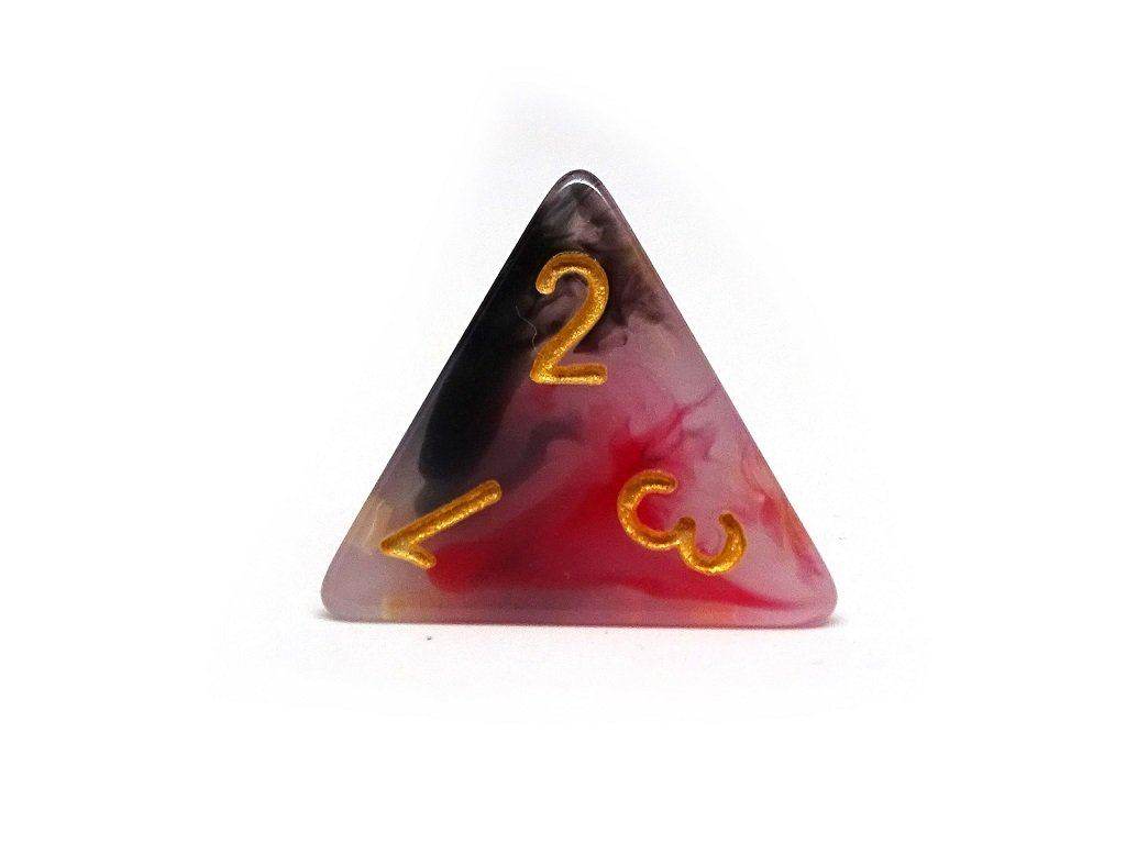 Brimstone Swirl Dice Collection - 7 Piece Set - 