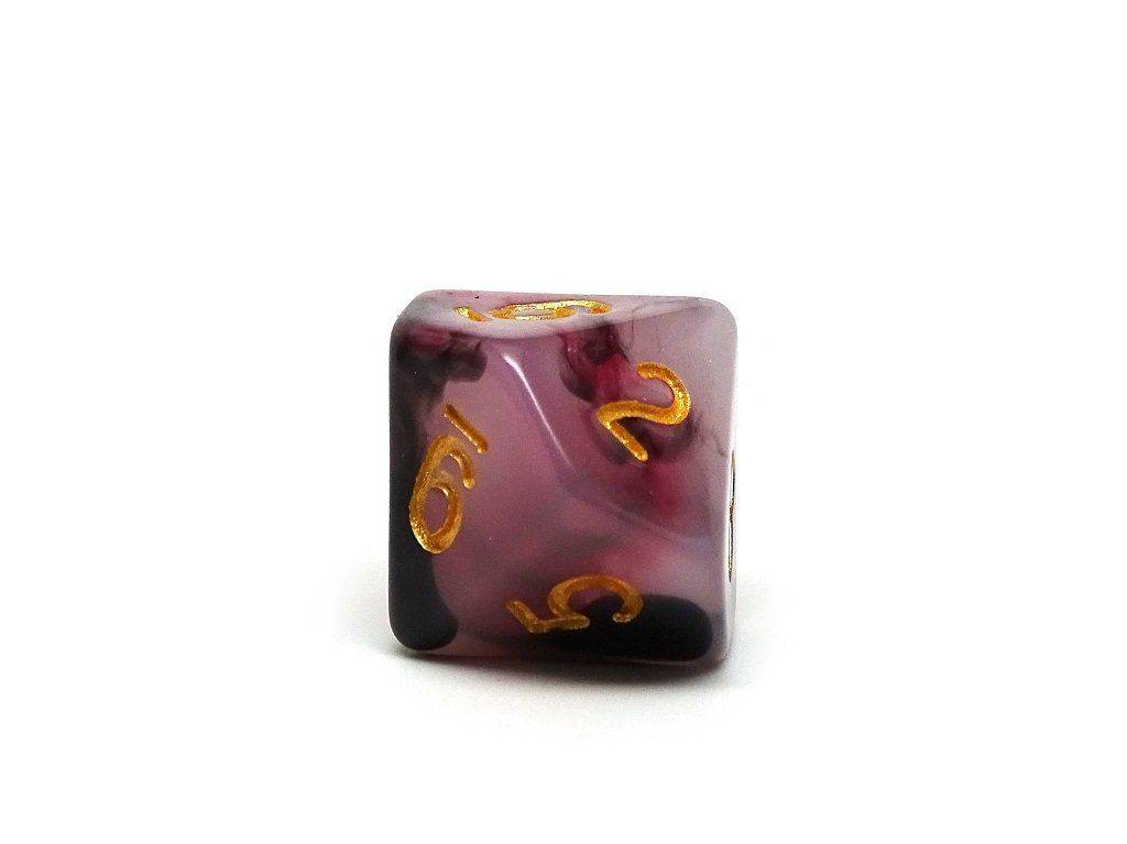 Brimstone Swirl Dice Collection - 7 Piece Set - 