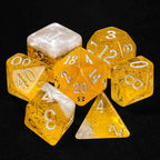 Budweiser Yellow Beer Resin Dice Set: Rolling for a Golden Happy Hour