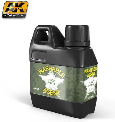 AK Interactive 236 Washable Agent to Convert Acrylic Paint to Wash Effect 100ml Bottle