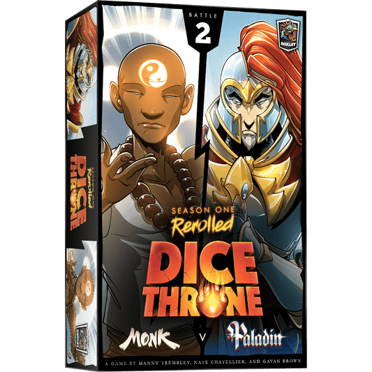 Dice Throne Season 1 - Box 2 - Monk vs Paladin - 