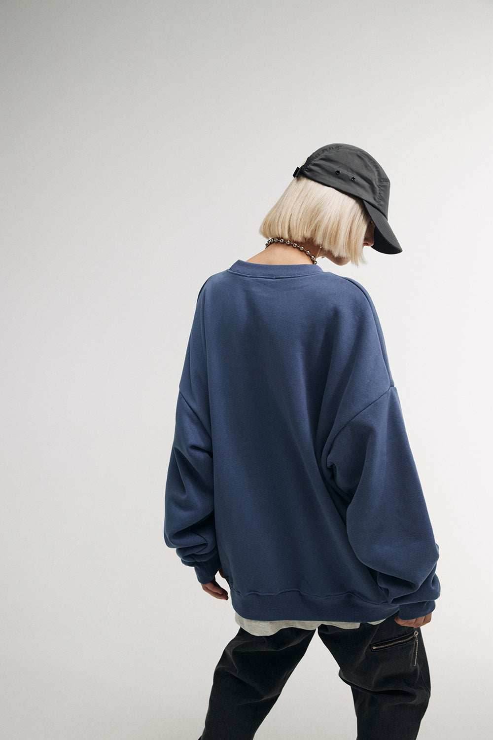 Evolving Human Race Sweater - Blue / S