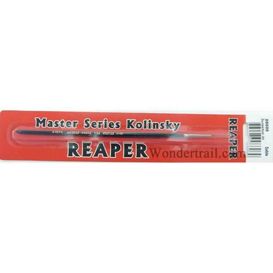 Paint Brush: Round Sable (20/0 Round) - 
