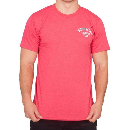 Caddyshack Bushwood Country Club Heather Red T-shirt - S