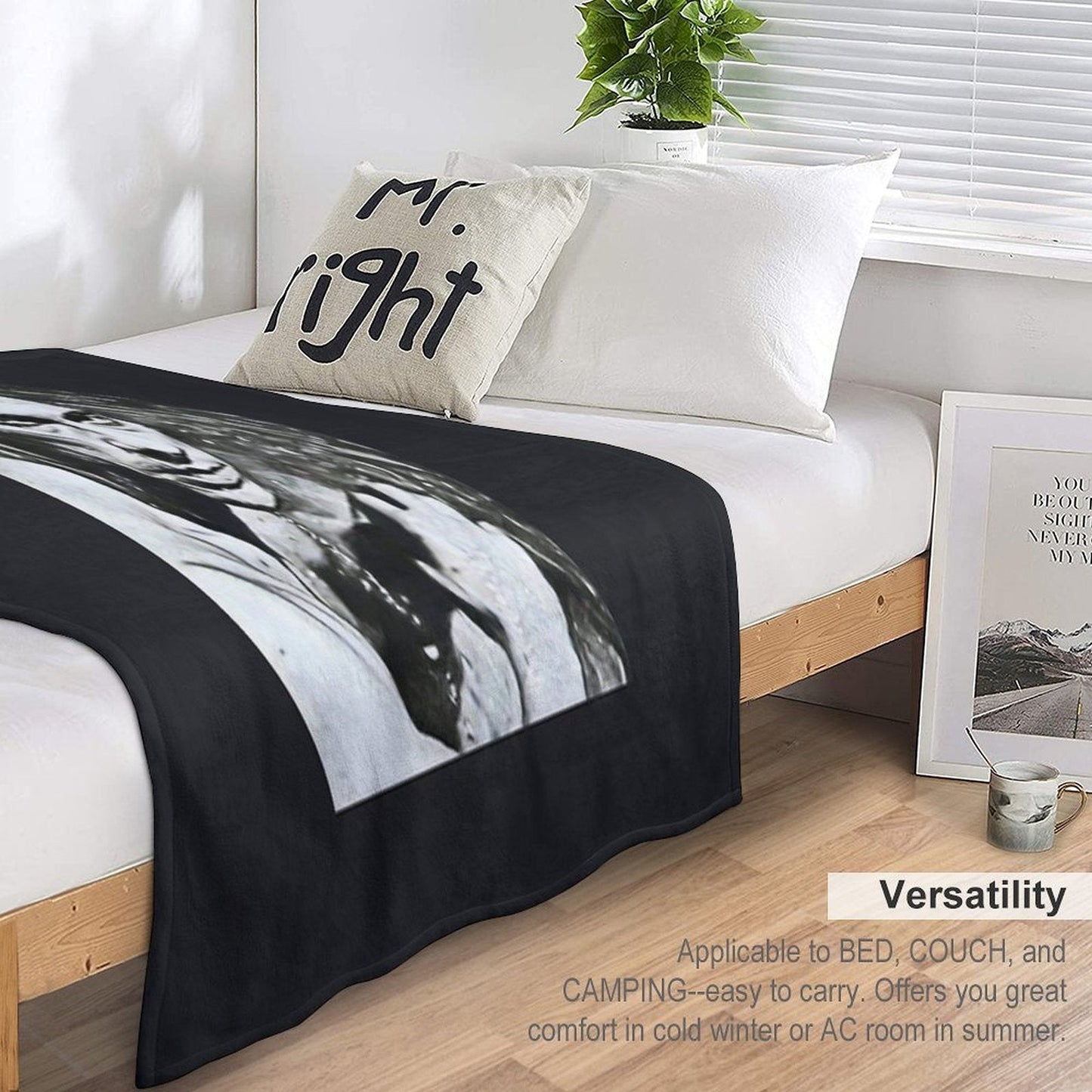 Jean-Claude Van Damme Throw Blanket