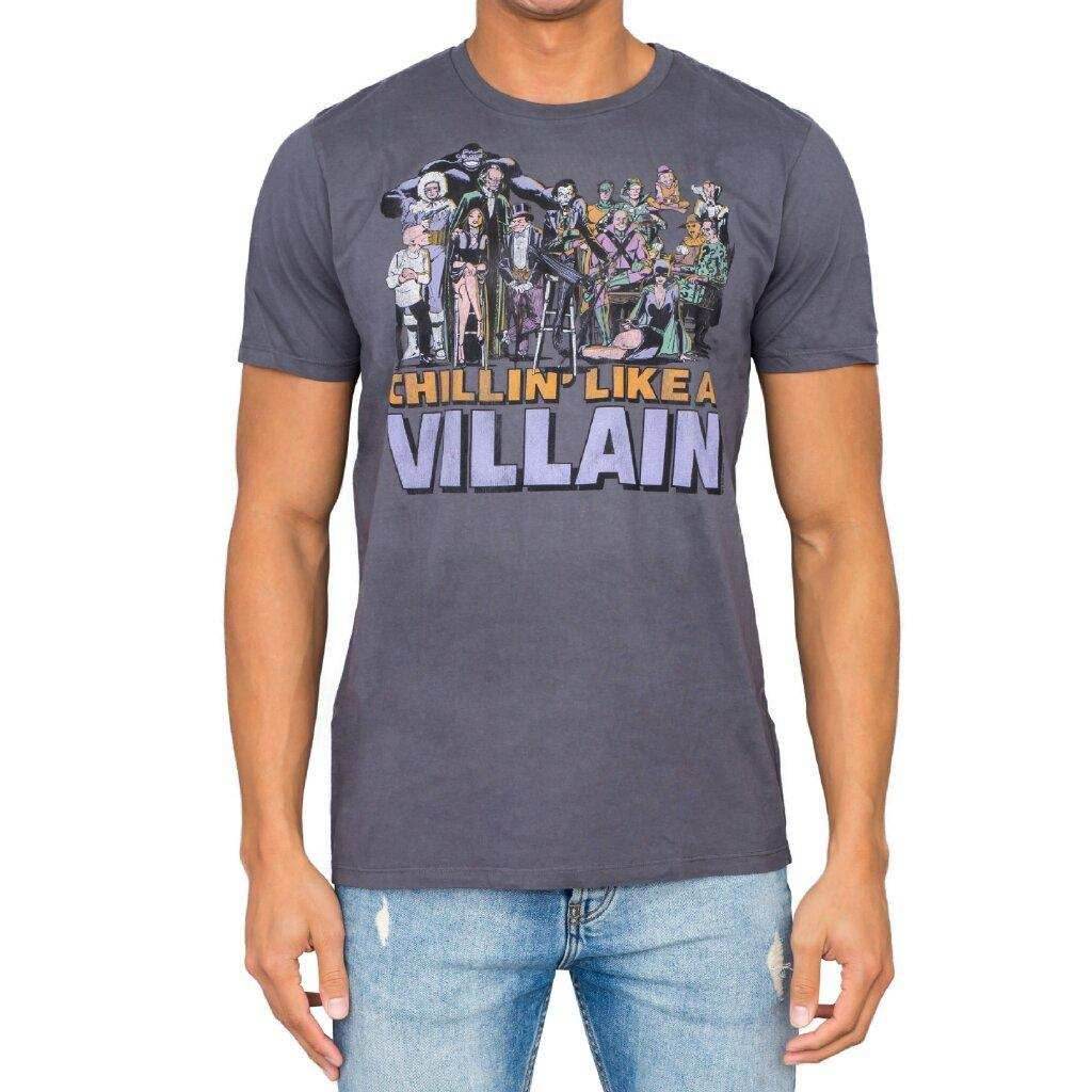 Chillin Like a Villian T-Shirt - S