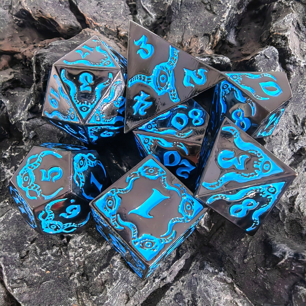 Clearance Discount-Devil's Eye Metal Dice Set Series
