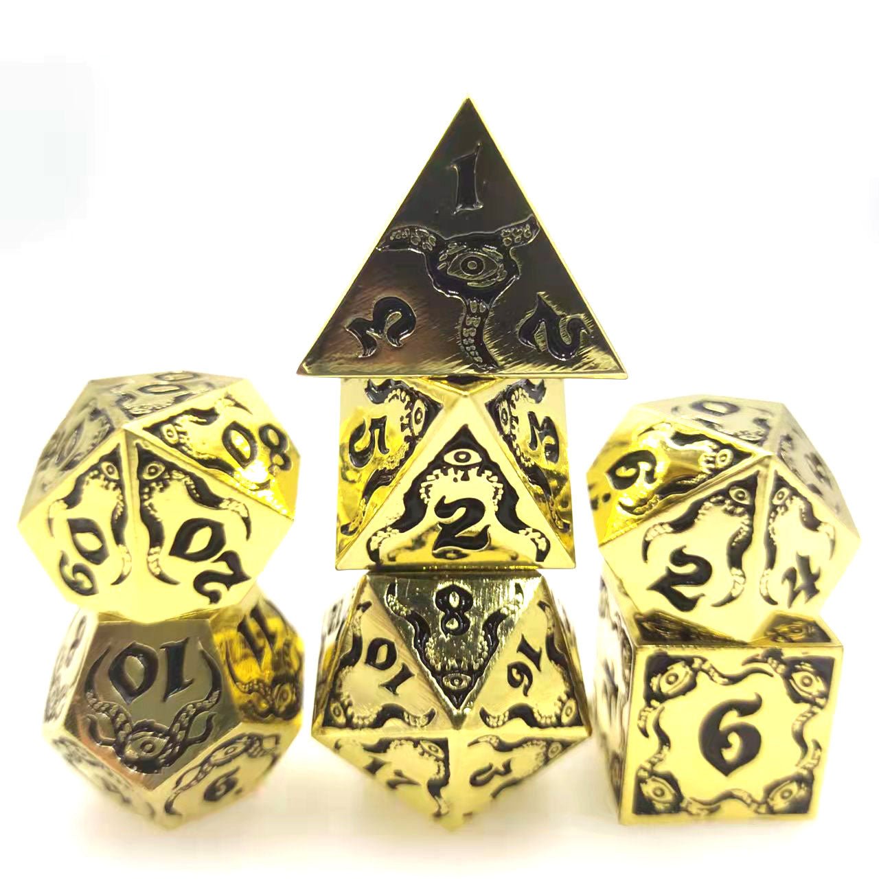 Clearance Discount-Devil's Eye Metal Dice Set Series