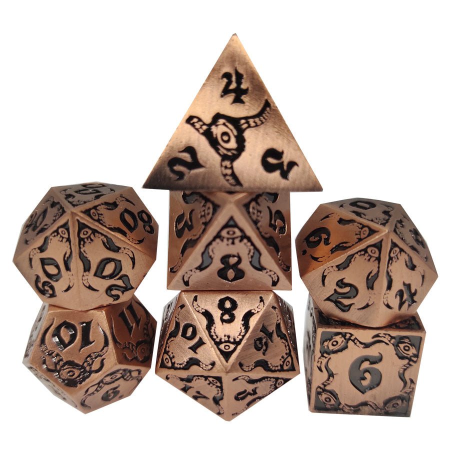 Clearance Discount-Devil's Eye Metal Dice Set Series