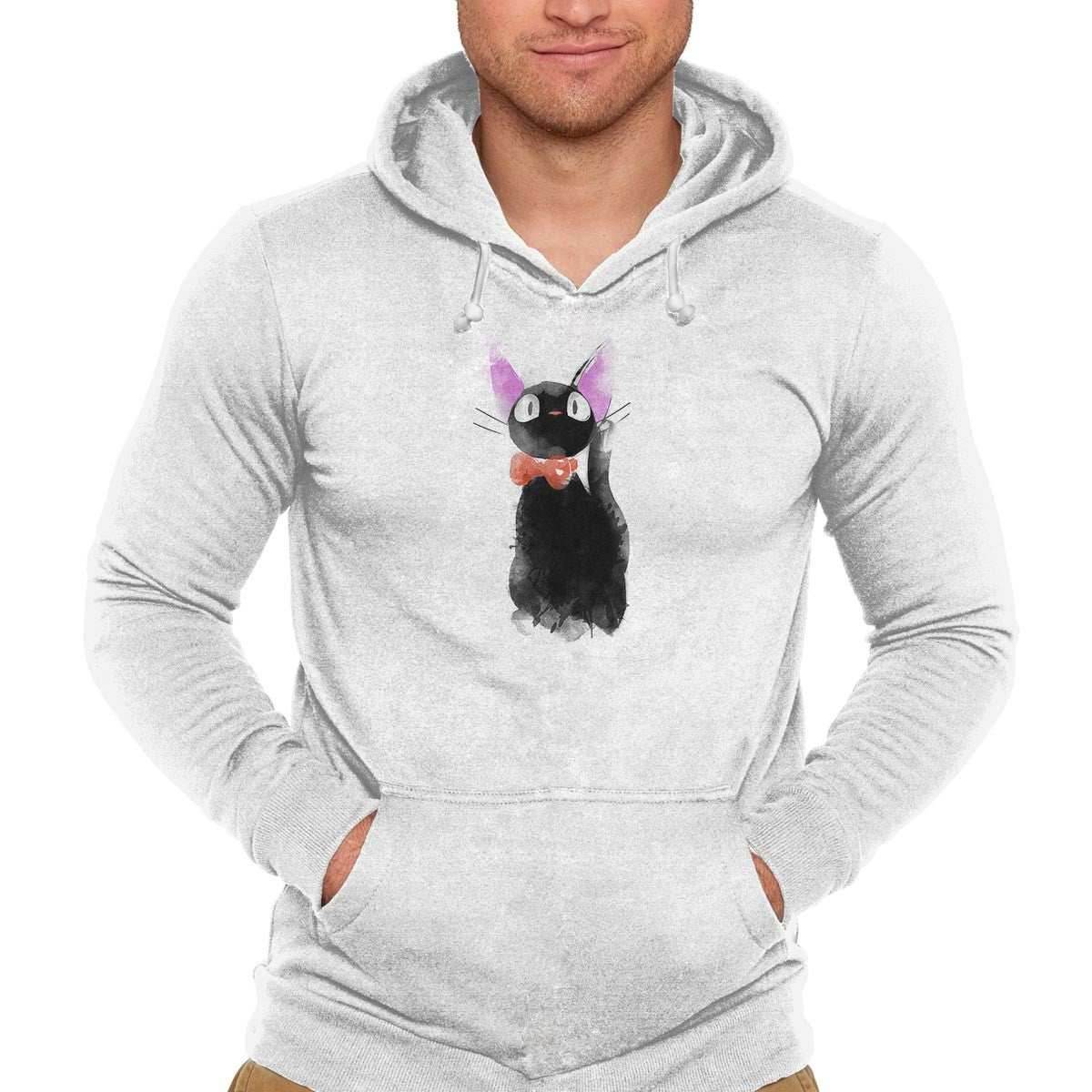 Watercolor Cat - Unisex / White / S