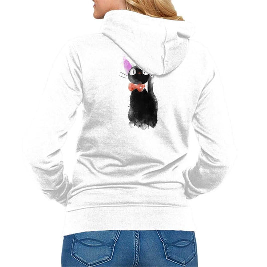 Watercolor Cat - Unisex / White / S