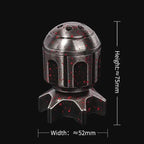 Cool Rocket Launcher Dice Box + Unique Metal Polyhedron DND Bullet Dice Set