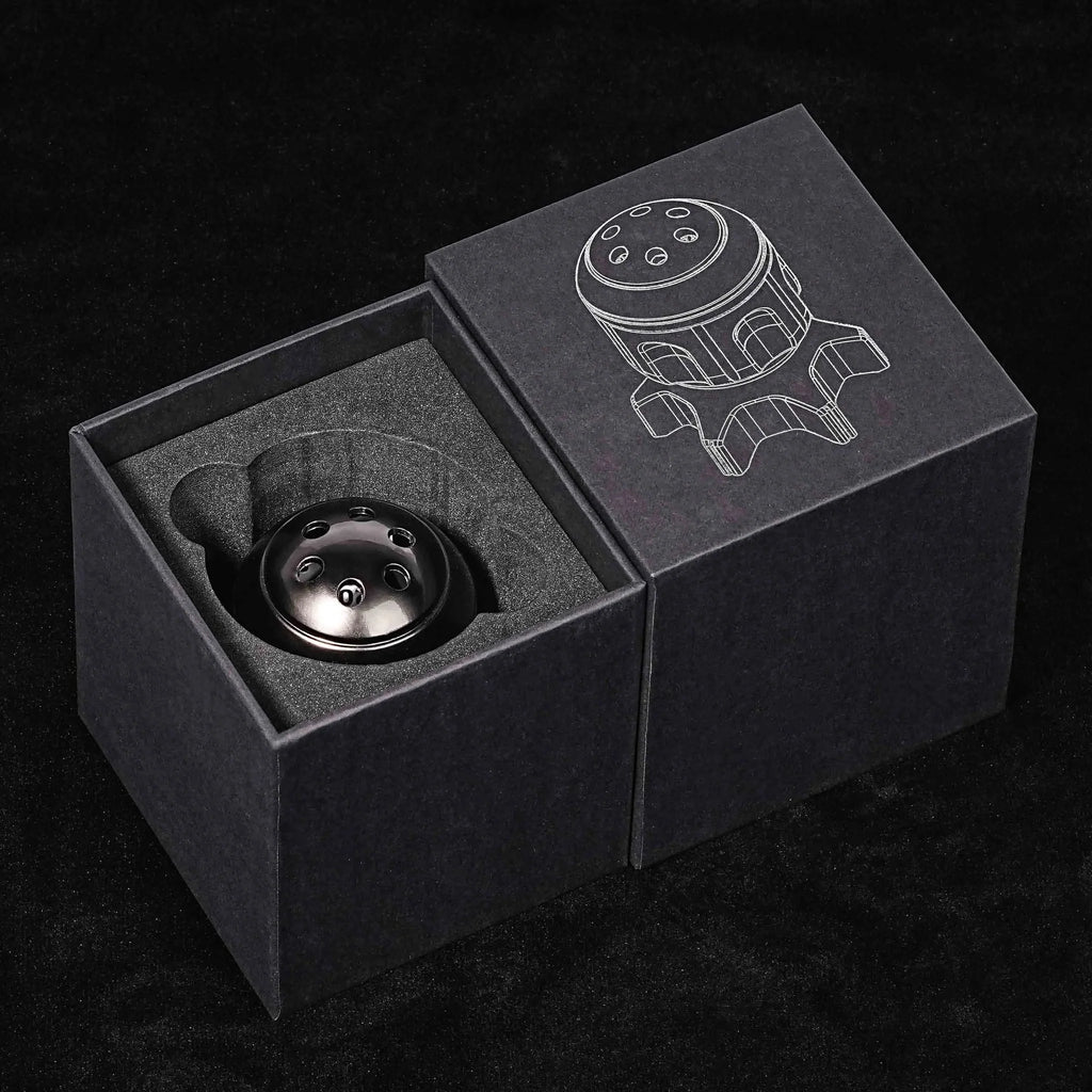 Cool Rocket Launcher Dice Box + Unique Metal Polyhedron DND Bullet Dice Set