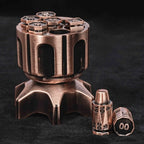 Cool Rocket Launcher Dice Box + Unique Metal Polyhedron DND Bullet Dice Set
