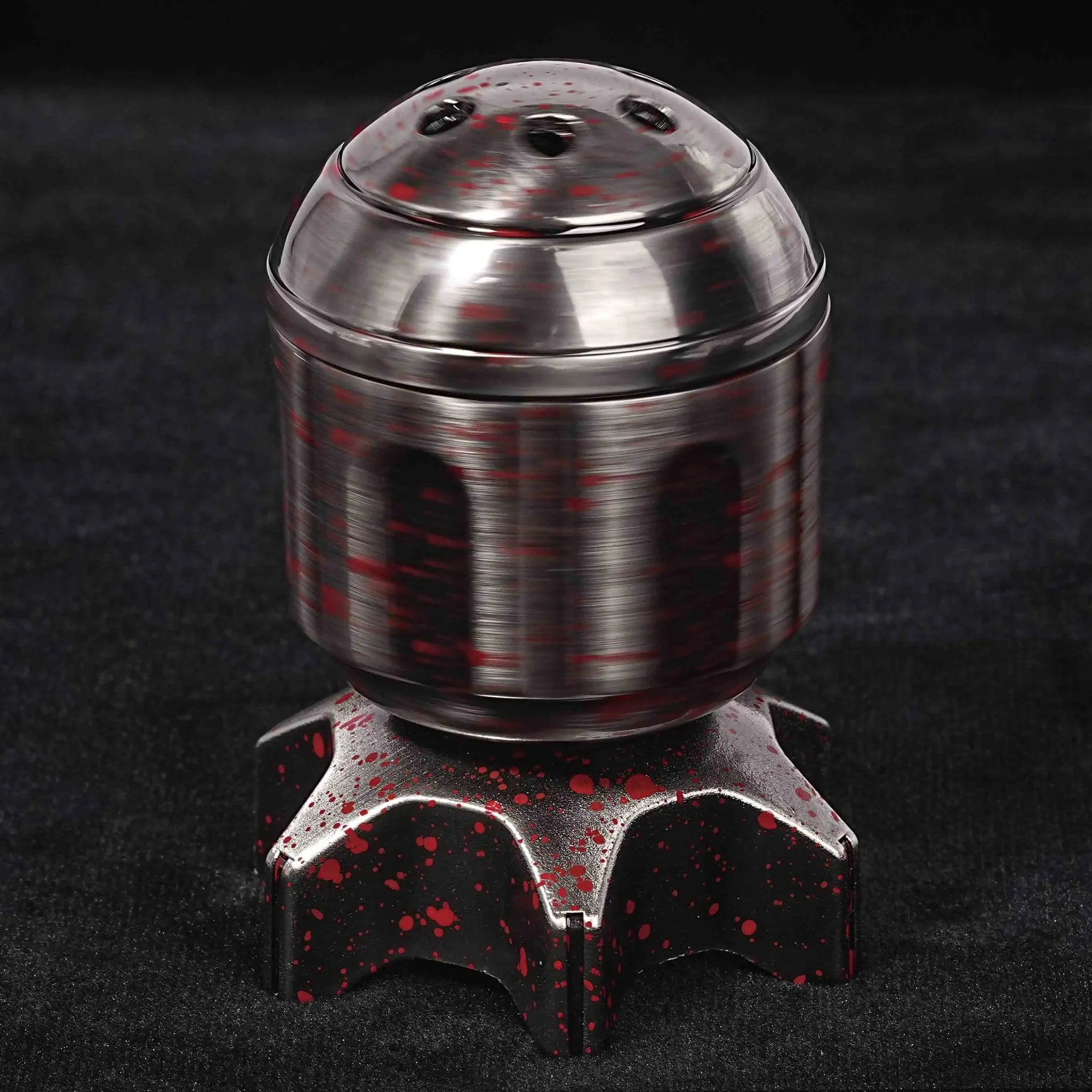 Cool Rocket Launcher Dice Box + Unique Metal Polyhedron DND Bullet Dice Set