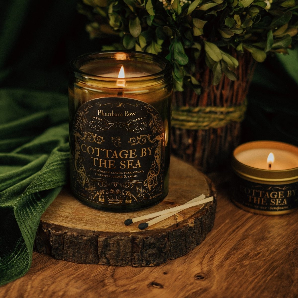 Cottage by the Sea Candle