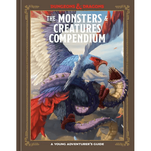 The Monsters & Creatures Compendium (Dungeons & Dragons): A Young Adventurer's Guide - Hardcover - 