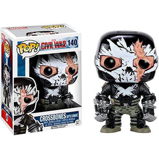 Crossbones Battle Damage #140 Funko POP Marvel - 