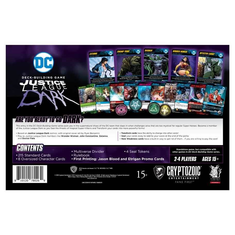 DC Deck-Building Game: Justice League Dark - 
