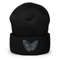 Butterfly Fractal Cuffed Beanie