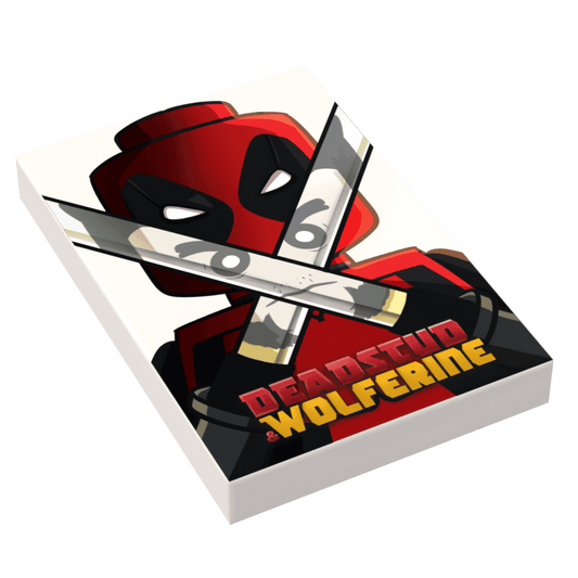 Deadstud & Wolferine (Version 1) Movie Cover (2x3 Tile) - B3 Customs - 