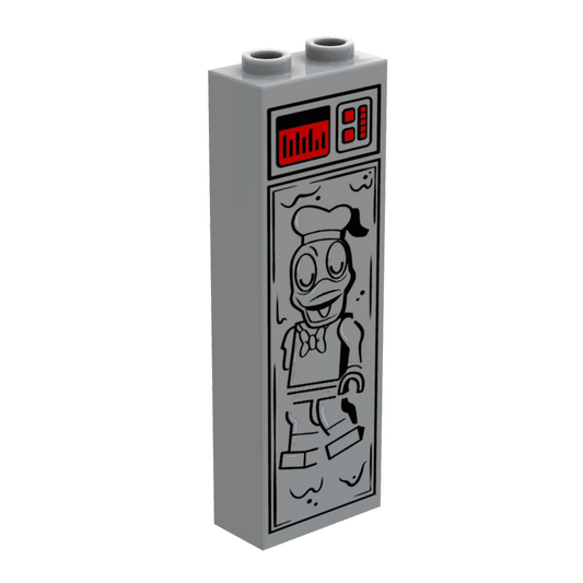 Donald in Carbonite (1x2x5 Brick) - B3 Customs - 
