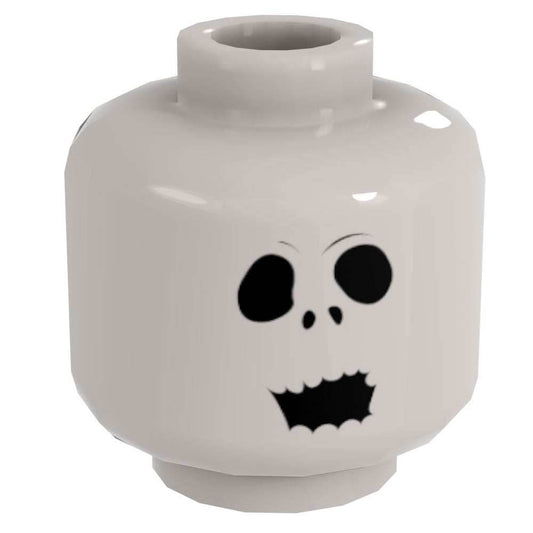 Bone Daddy Gasping Minifig Head #3 - B3 Customs - 