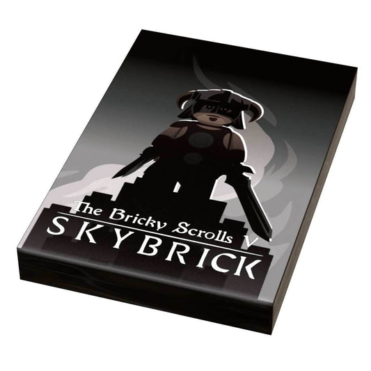 Skybrick: The Bricky Scrolls Video Game Cover (2x3 Tile) - B3 Customs - 