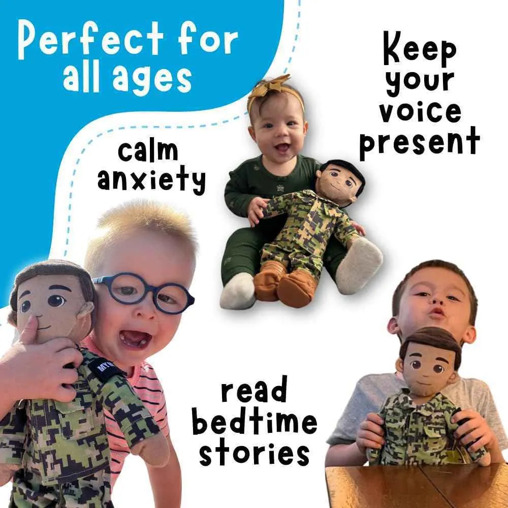 My Hero™ EMT Paramedic Daddy Doll | Recordable Plush