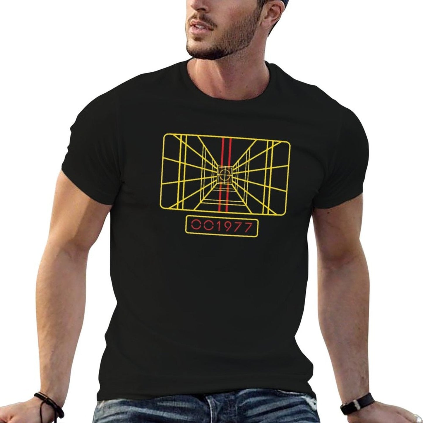 Stay On Target 1977  Polyester Blend T-Shirt
